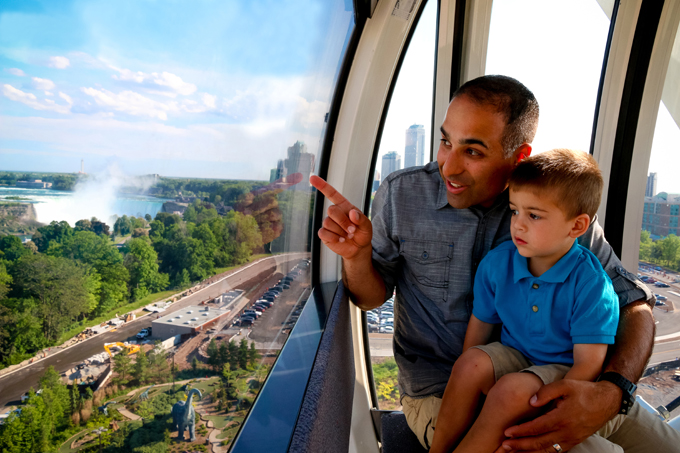 end your day in Niagara Falls Canada with a view